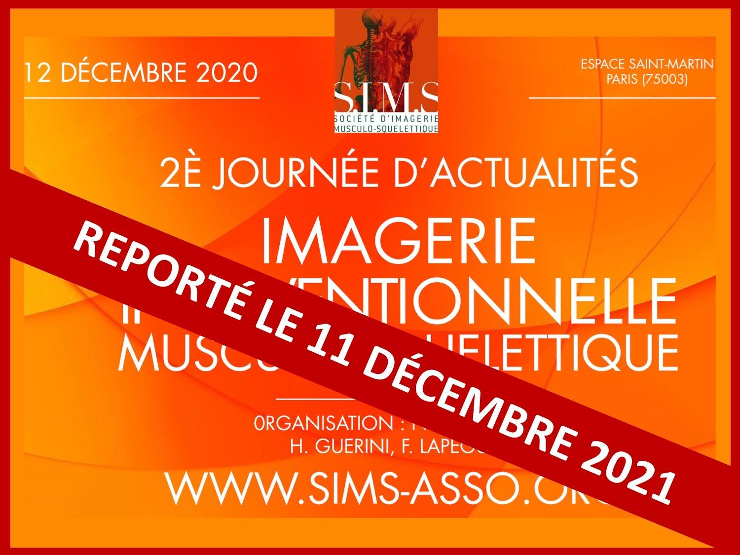Journée d'actualités en imagerie interventionnelle 2021